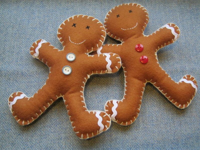 Mini gingerbread men Gingerbread men Candy Cone christmas embroidery Gingerbread Men Embroidery Design Gingerbread Men Filled stitch